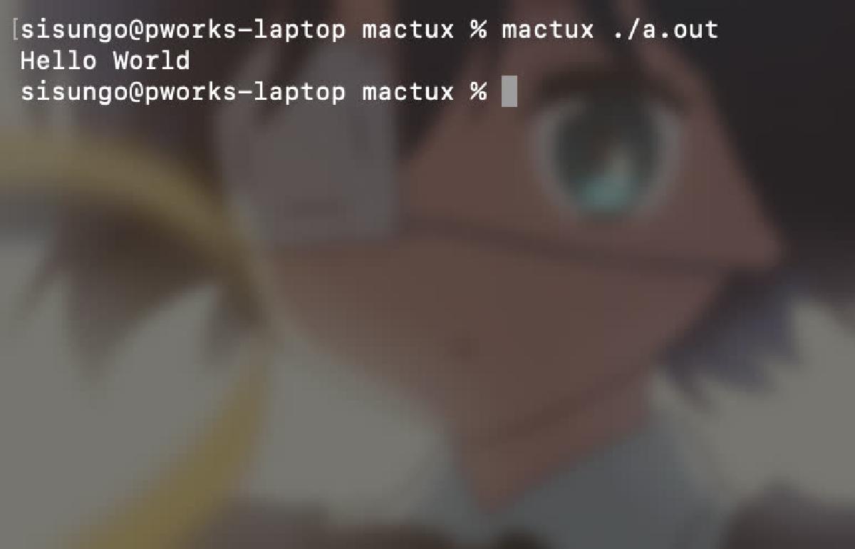 MacTux 开发笔记 #1:Hello World