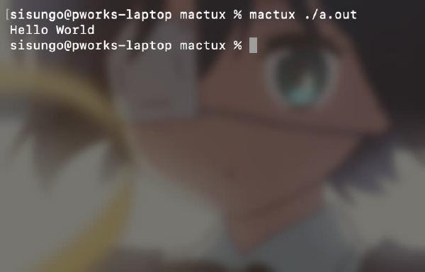 MacTux 开发笔记 #1：Hello World